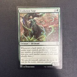 MTG Zendikar Rising Commander, Evolution Sage - NM - Image 1