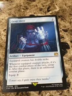 GENJI GLOVE Magic MTG Final Fantasy - Image 1