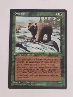 MTG Grizzly Bears (French Revised (BB)/Green/C) - BGM - Image 1