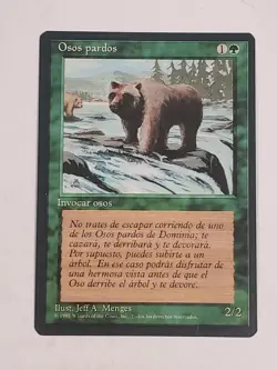 MTG Grizzly Bears (Spanish 4th Edition (BB)/Green/C) - BGM - Image 1