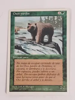 MTG Grizzly Bears (Spanish 4th Edition (WB)/Green/C) - BGM - Image 1