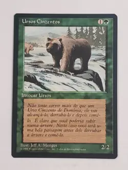 MTG Grizzly Bears (Portugese 4th Edition (BB)/Green/C) - BGM - Image 1