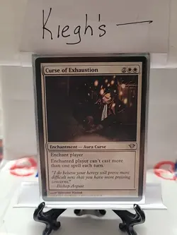 Mtg - Curse Of Exhaustion - Image 1