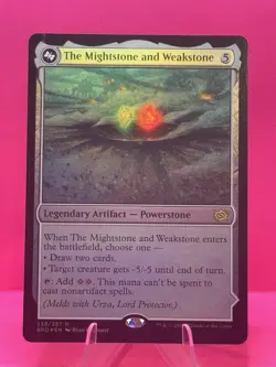 The Mightstone and Weakstone The Brothers' War Foil - Image 1