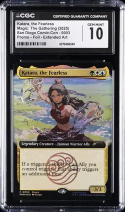 2025 MAGIC: THE GATHERING #0003 KATARA, THE FEARLESS CGC 10 GEM MINT - Image 1