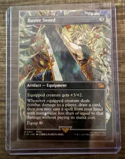Magic The Gathering Buster Sword - Image 1