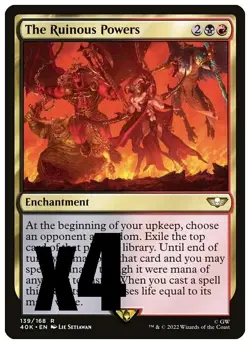 MTG | The Ruinous Powers (x4 Playset) | (NM) Warhammer 40,000 40k - Image 1