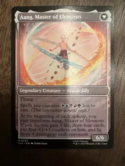 Avatar Aaang / Aang, Master of Elements : MTG / Avatar TLA #0207 / NM - Image 2