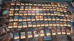 Lot Of 85 Black MTG FBB 4th Edition Black Border Magic The Gathering FOREIGN - Image 1