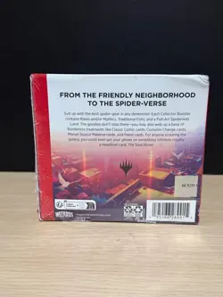 MAGIC THE GATHERING MTG MARVEL SPIDER-MAN COLLECTOR BOOSTER BOX 12 PACKS SEALED - Image 2