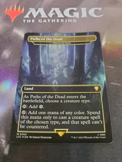 Paths of the Dead - Cavern of Souls Commander: the Lord of the Rings: Tales of Middle-Earth Foil for sale online - Image 1