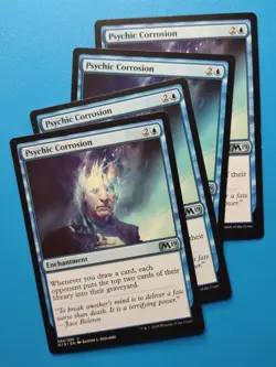 MTG 1x Psychic Corrosion NM Core Set 2019 M19 Magic - Image 2