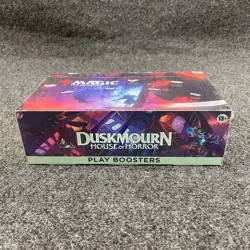 Magic: The Gathering Duskmourn: House of Horrors Play Booster Box, Box has Wear - Image 3