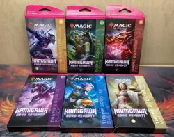Magic the Gathering Kamigawa Neon Dynasty Theme Booster Set 6 Box Lot - New - Image 1
