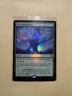 MTG The World Tree KHM 275/285 R NM FOIL - Image 1