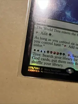 MTG The World Tree KHM 275/285 R NM FOIL - Image 3
