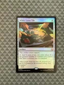 MTG White Lotus Tile #0262 Foil Mythic Avatar: The Last Airbender (TLA) - Image 1