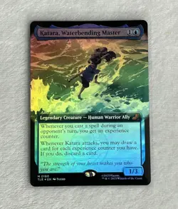 Katara, Waterbending Master M 0180 Extended Art Avatar Last Airbender Eternal NM - Image 1