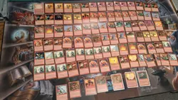 Lot Of 97 Red MTG FBB 4th Edition Black Border Magic The Gathering FOREIGN FWB - Image 1