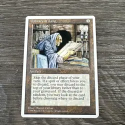 Library of Leng - NM #333 Uncommon Fourth (4th) Edition MTG - Image 1