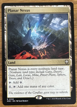 MTG Modern Horizons 3 Commander, Planar Nexus - Image 1