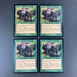 Set of x4, MTG Acorn Harvest Torment Regular - Image 1