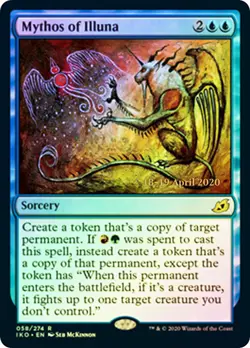 1x Mythos of Illuna - Foil - Prerelease Promo NM-Mint, English Pre-Release Promo - Image 1