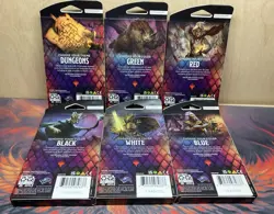 Magic the Gathering Dungeons Dragons Forgotten Realms Full Theme Set 6 Box Lot - Image 2