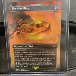 The One Ring Borderless Foil - Mythic - Lord of the Rings LOTR MTG - Image 4