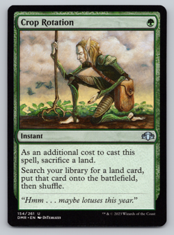 Crop Rotation- Dominaria Remastered - MTG - Image 1