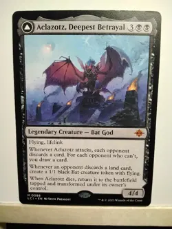 MTG Aclazotz, Deepest Betrayal The Lost Caverns of Ixalan NM Near Mint 88 - Image 1