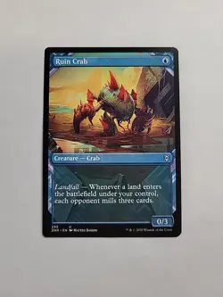 MTG - Ruin Crab (Showcase) Zendikar Rising Regular Uncommon #295 - Image 1