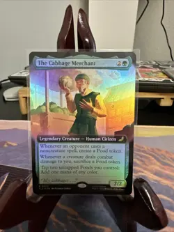 The Cabbage Merchant - #203 Foil Extended Art Foil - Avatar - Mtg - Image 1