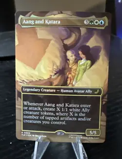 Aang and Katara Foil (Borderless) R Avatar: The Last Airbender: Eternal-Legal 69 - Image 1