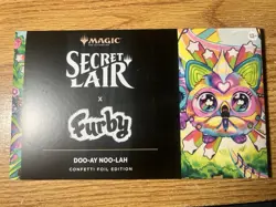 Secret Lair Confetti Foil Edition Furby Doo-Ay Noo-Lah MTG Sealed - Image 1