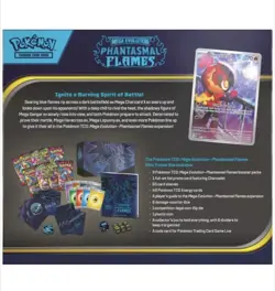 Pokemon TCG: Mega Evolution Phantasmal Flames Elite Trainer Box ETB | IN HAND ✅ - Image 4