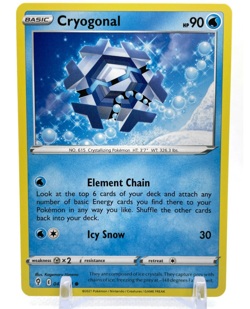 Pokemon Sword & Shield EVOLVING SKIES 043/203 Cryogonal 4X Mint/NM 4 Playset X4 - Image 2