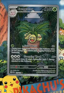 Pokemon TCG Exeggutor 135/132 Me01: Mega Evolution Holo NM/M - Image 1
