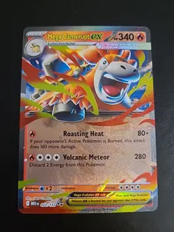 Mega Camerupt ex 022/132 Double Rare - Pokemon TCG Mega Evolution - NM - Image 1