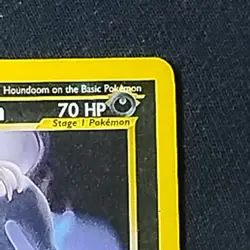 Pokemon TCG Houndoom 23/75 Neo Discovery 1st Edition Non Holo Rare LP - Image 3