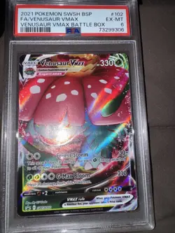 Venusaur VMAX SWSH102 SWSH: Sword & Shield Promo Cards Holo for sale online - Image 1