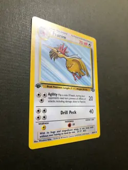 Pokemon FEAROW 36/64 Jungle Vintage 1st Edition NM Nice! - Image 2