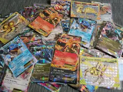 100 Pokemon cards pack guarantee EITHER Ex/GX/Break/V or current ultra rares - Image 1