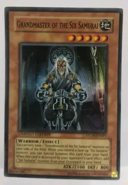 Grandmaster of The Six Samurai - STON-ENSP1 - Super Rare Yu-Gi-Oh Card - Image 1