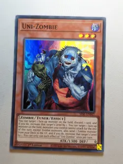 YuGiOh - Uni-Zombie [SESL-EN042] Super Rare 1st Edition NM - Image 1