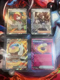 Mixed Full Art Pokemon Cards Lot Of 4 - Image 1