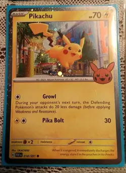 Pokemon 10 Card Halo Lot #16 - Pikachu - Image 4