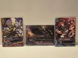 6 BUDDYFIGHT Cards Hidden Sword Ninja, Viclord, Zerberos, Purgatory Knights - Image 2