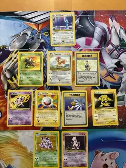Vintage Pokemon Card Lot WOTC Holo Etc Alakazam Mewtwo Nidoking Fire - Image 3