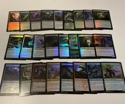 Magic The Gathering MTG Card Lot Of 25 . Lot #194 . ALL FOILS.Start At Low Price - Image 1